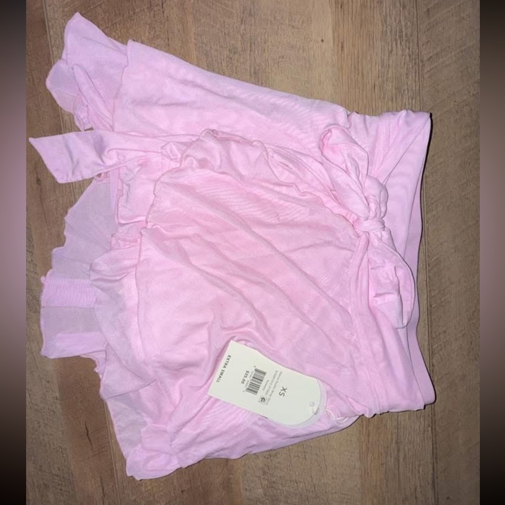 Light Pink Ruffled Skirt